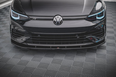 Front Splitter V.1 Volkswagen Golf R Hatchback / Variant  Mk8