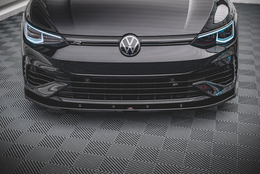 Front Splitter V.1 Volkswagen Golf R Hatchback / Variant  Mk8