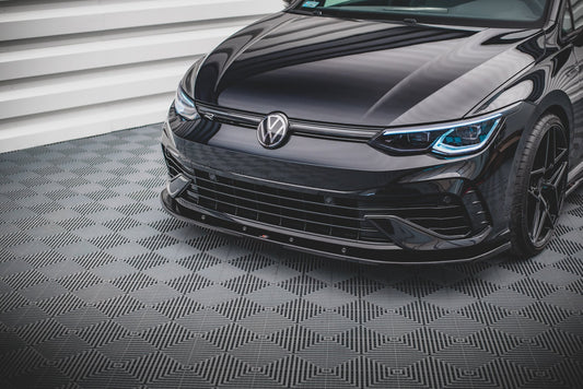 Front Splitter V.1 Volkswagen Golf R Hatchback / Variant  Mk8