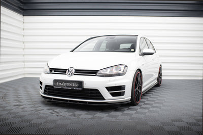 Front Splitter V.1 Volkswagen Golf R / R-Line Mk7 