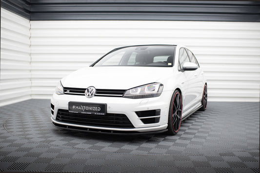 Front Splitter V.1 Volkswagen Golf R / R-Line Mk7 