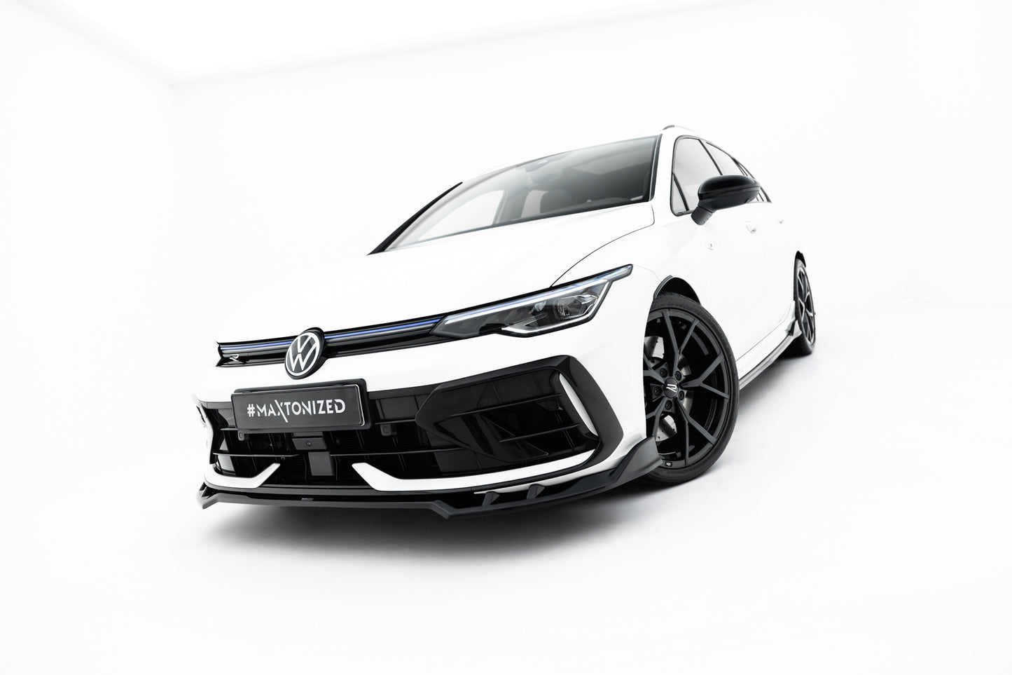 Front Splitter V.1 Volkswagen Golf R Variant Mk8 Facelift