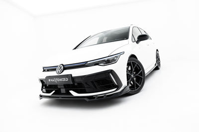 Front Splitter V.1 Volkswagen Golf R Variant Mk8 Facelift