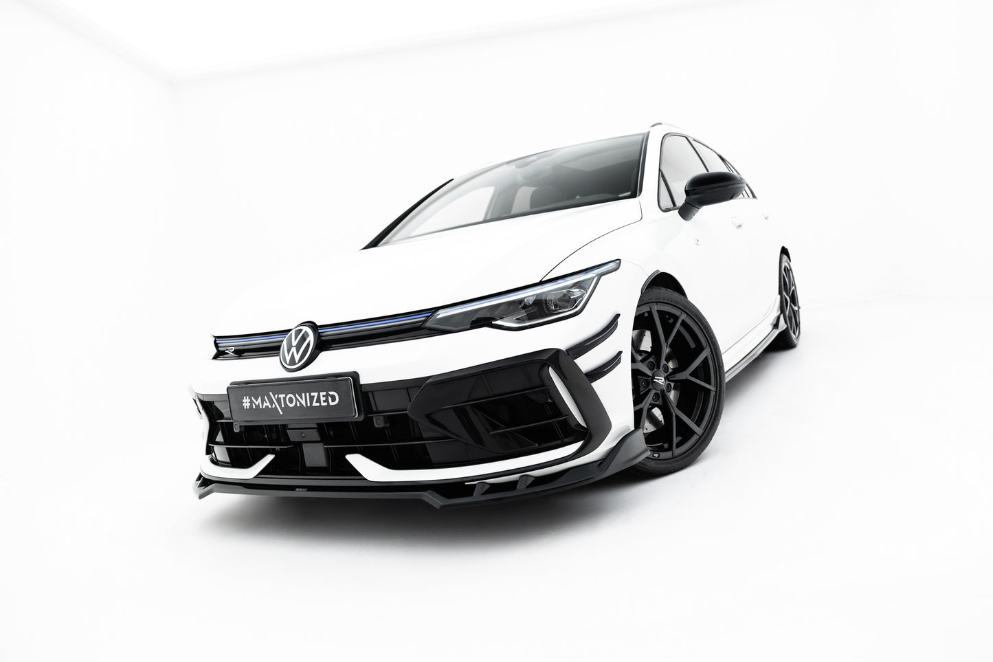 Front Splitter V.1 Volkswagen Golf R Variant Mk8 Facelift