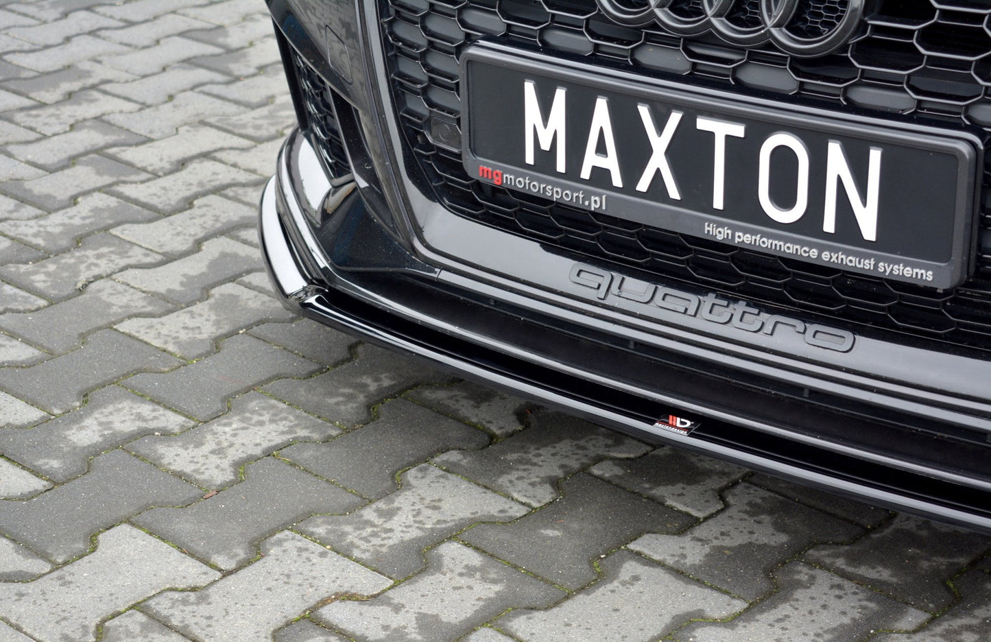 Front Splitter V.2 Audi RS3 Sportback 8V Facelift