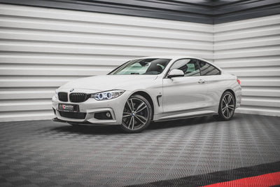Front Splitter V.2 BMW 4 Coupe / Gran Coupe / Cabrio M-Pack F32 / F36 / F33