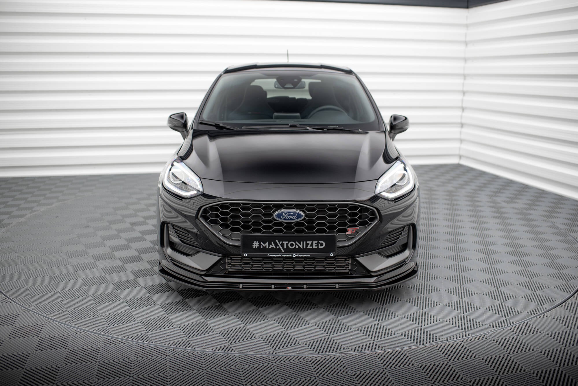 Front Splitter V.2 Ford Fiesta ST / ST-line Mk8 Facelift – Maxton Design