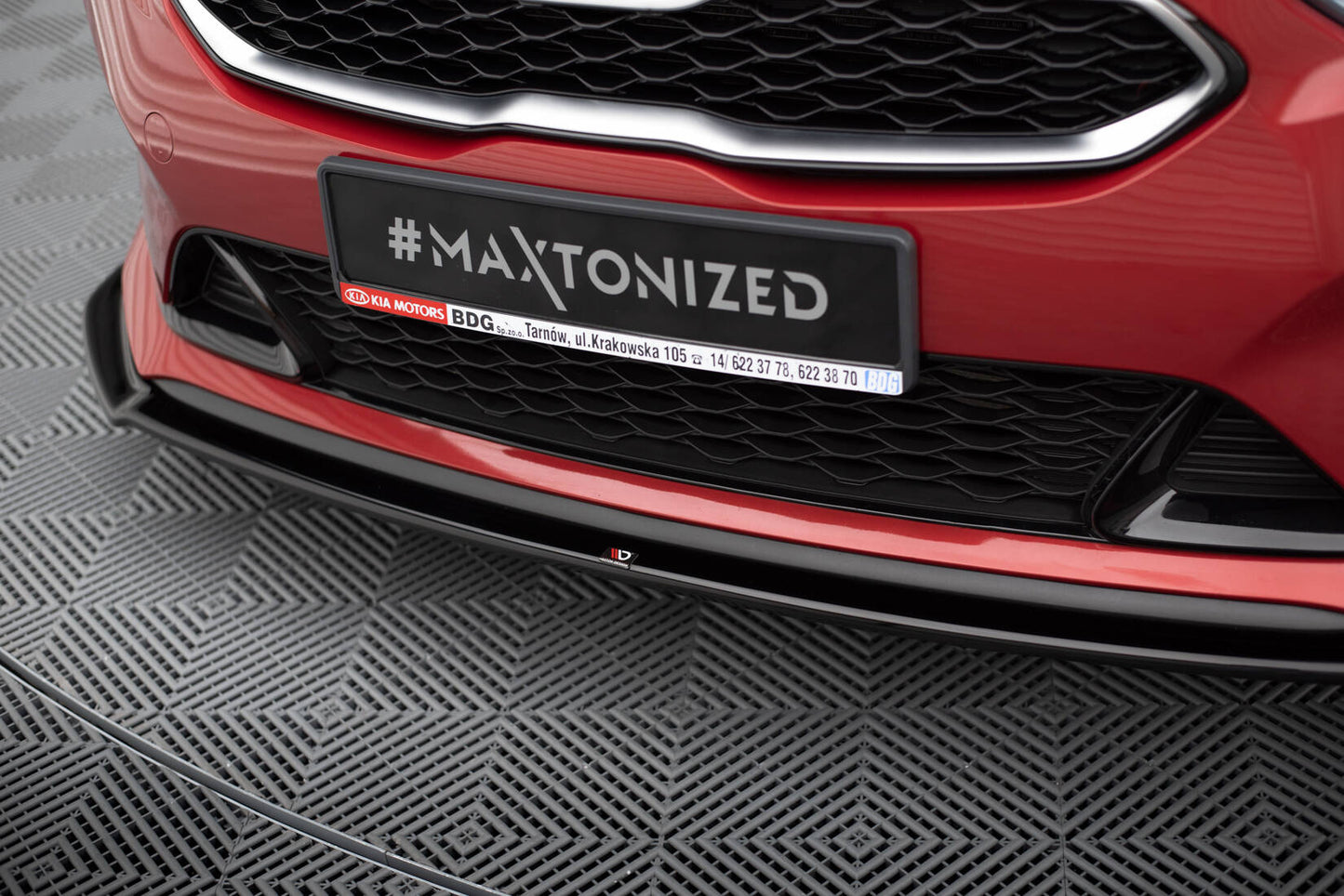 Front Splitter V.2 Kia Ceed GT / GT-Line Mk3 / Proceed Mk1