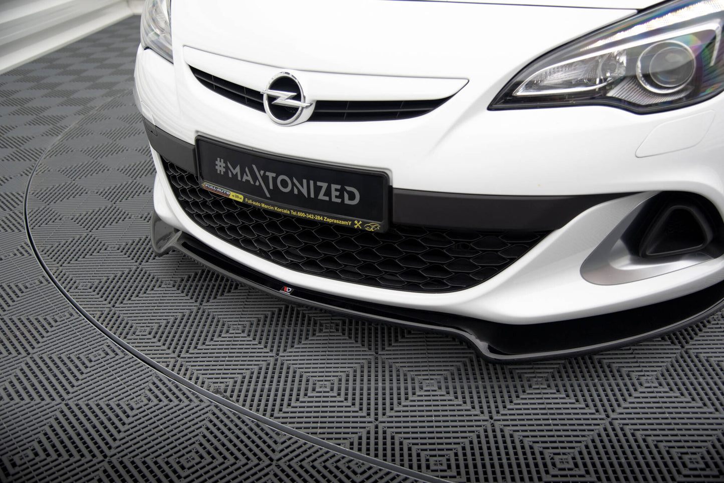 Front Splitter V.2 Opel Astra J OPC/VXR 