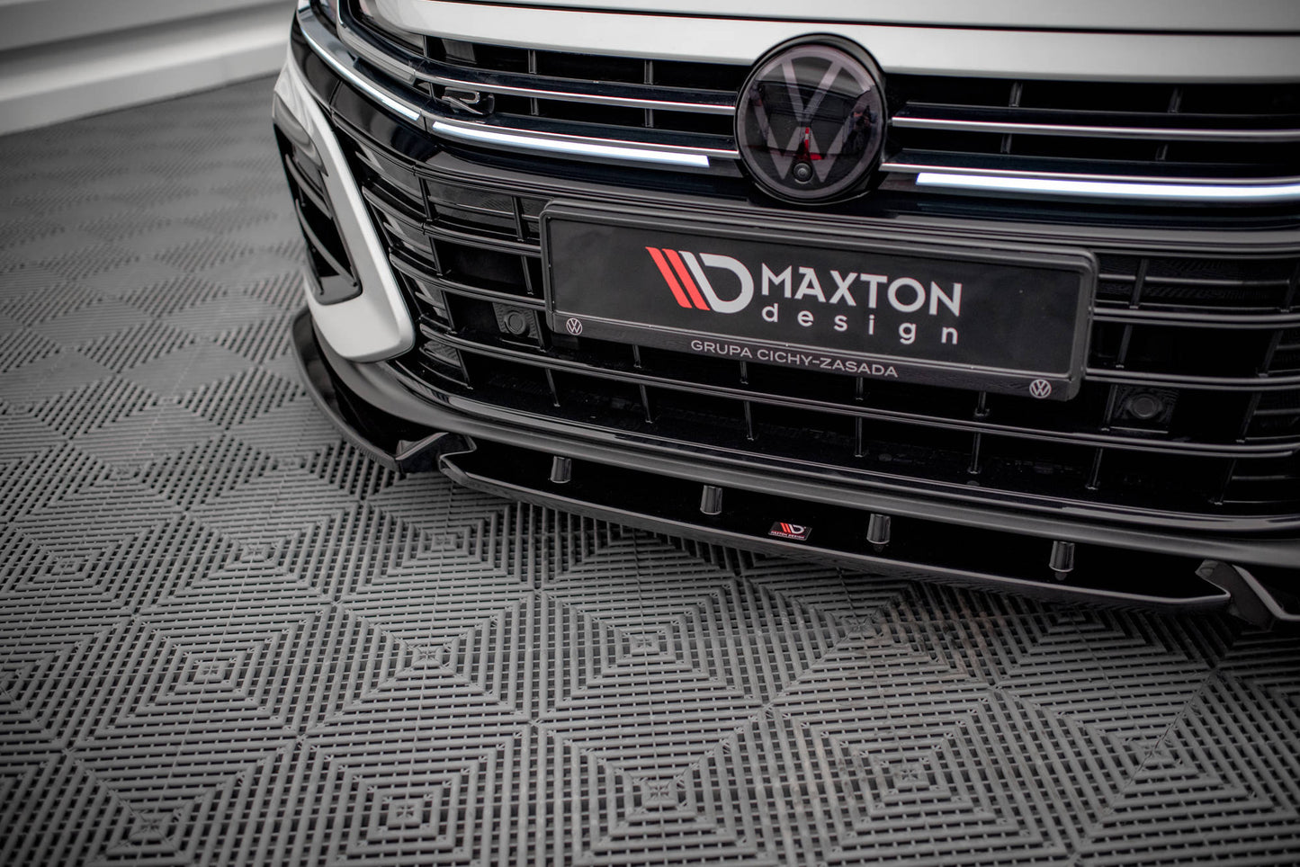 Front Splitter V.2 Volkswagen Arteon R Sedan / Shooting Brake Mk1 Facelift