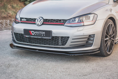 Front Splitter V.2 Volkswagen Golf GTI / GTD Mk7 