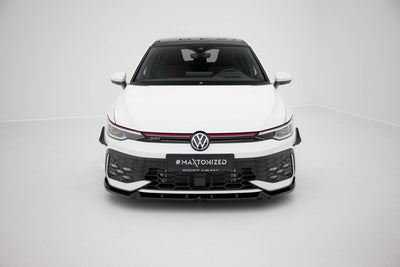 Front Splitter V.2 Volkswagen Golf GTI / GTE / R-Line Mk8 Facelift
