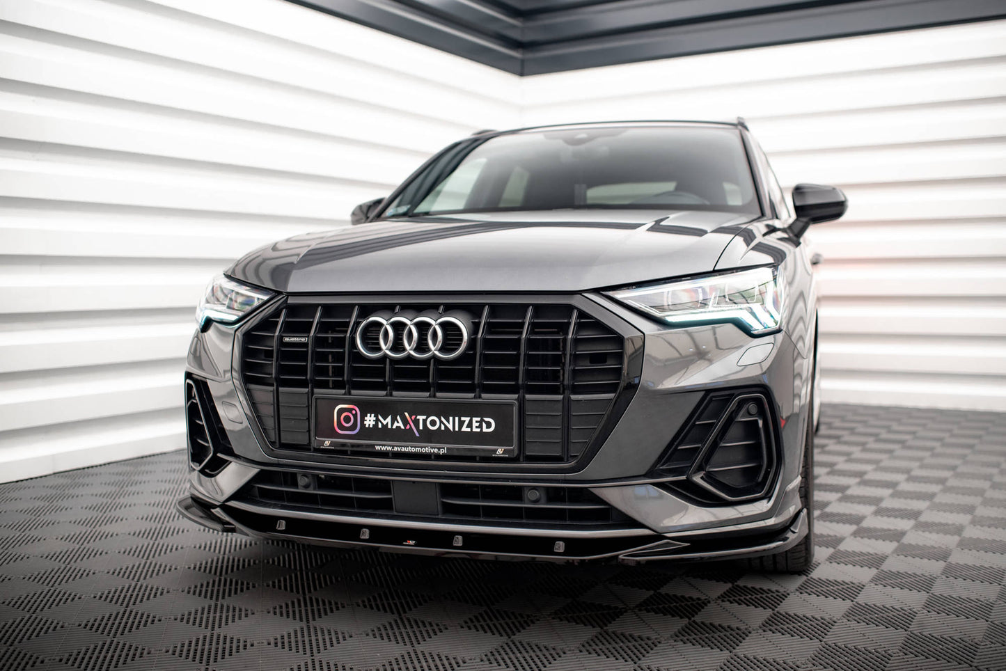 Front Splitter V.3 Audi Q3 Sportback / SUV S-Line F3