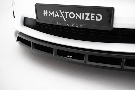 Front Splitter V.3 Tesla Model X Mk1 Facelift