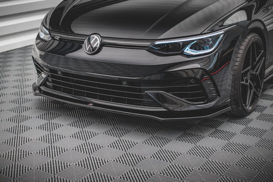 Front Splitter V.3 Volkswagen Golf R Hatchback / Variant  Mk8