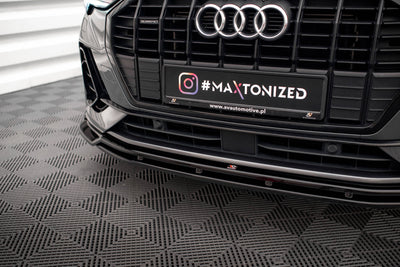 Front Splitter V.4 Audi Q3 Sportback / SUV S-Line F3