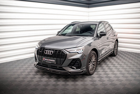 Front Splitter V.4 Audi Q3 Sportback / SUV S-Line F3