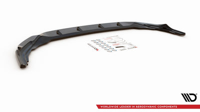 Front Splitter V.4 Volkswagen Golf R Hatchback / Variant  Mk8