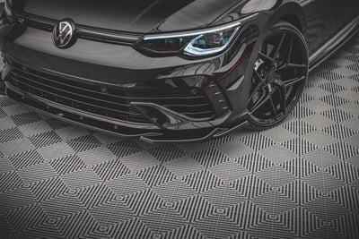 Front Splitter V.4 Volkswagen Golf R Hatchback / Variant  Mk8