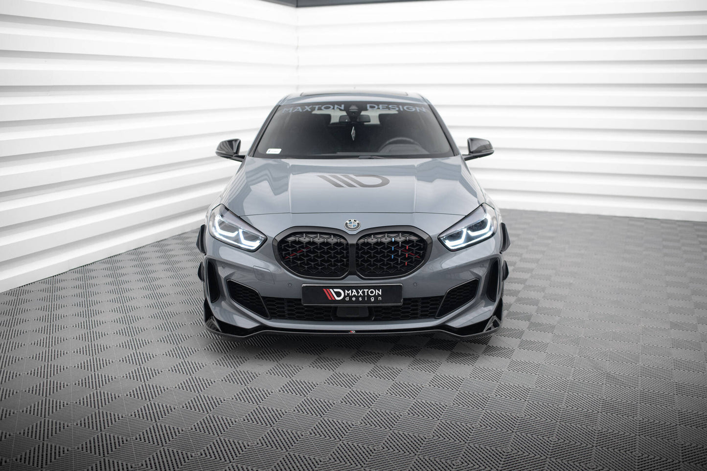 Front Splitter V.5 for BMW 1 M-Pack / M135i / 128ti F40 