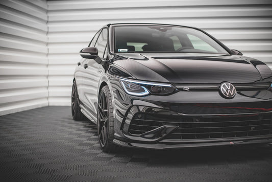 Front Splitter V.5 Volkswagen Golf R Hatchback / Variant  Mk8