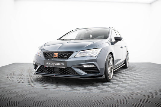 Front Splitter V.7 Seat Leon Cupra / FR Mk3 FL