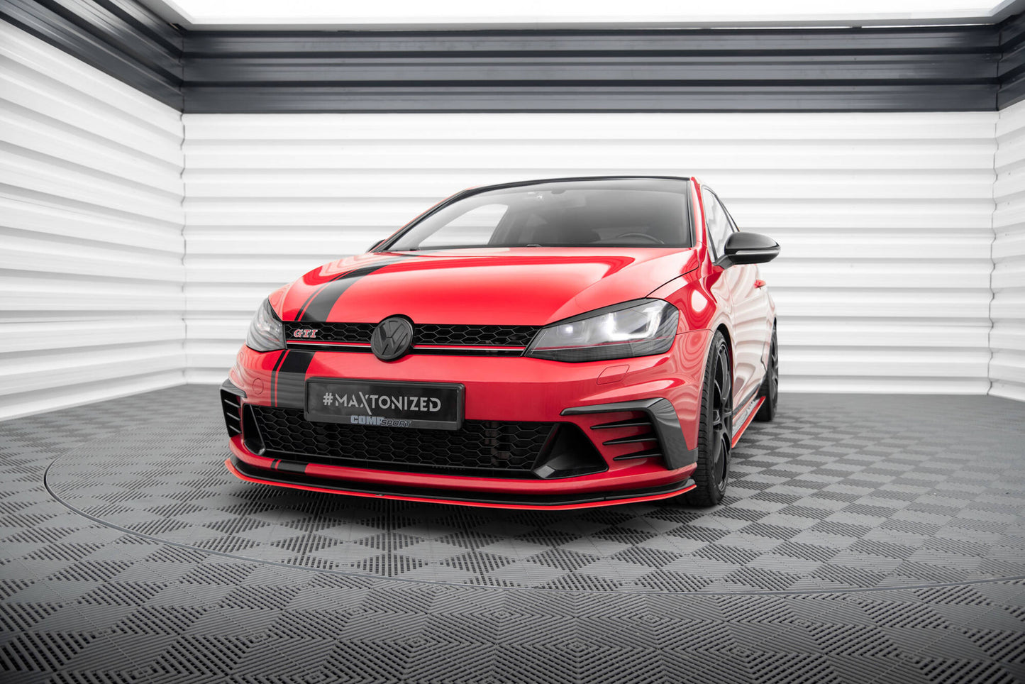 Front Splitter Volkswagen Golf GTI Clubsport Mk7 
