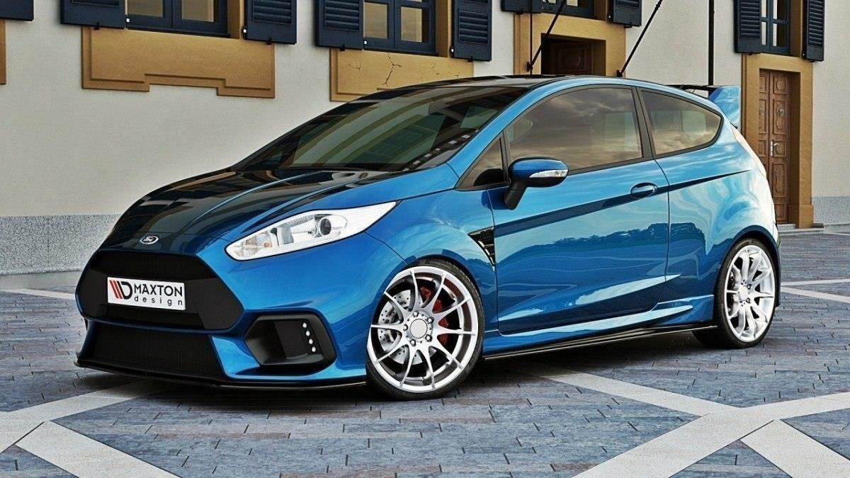 Front Splitter (Focus RS Look Bumper) Ford Fiesta Mk7 FL 