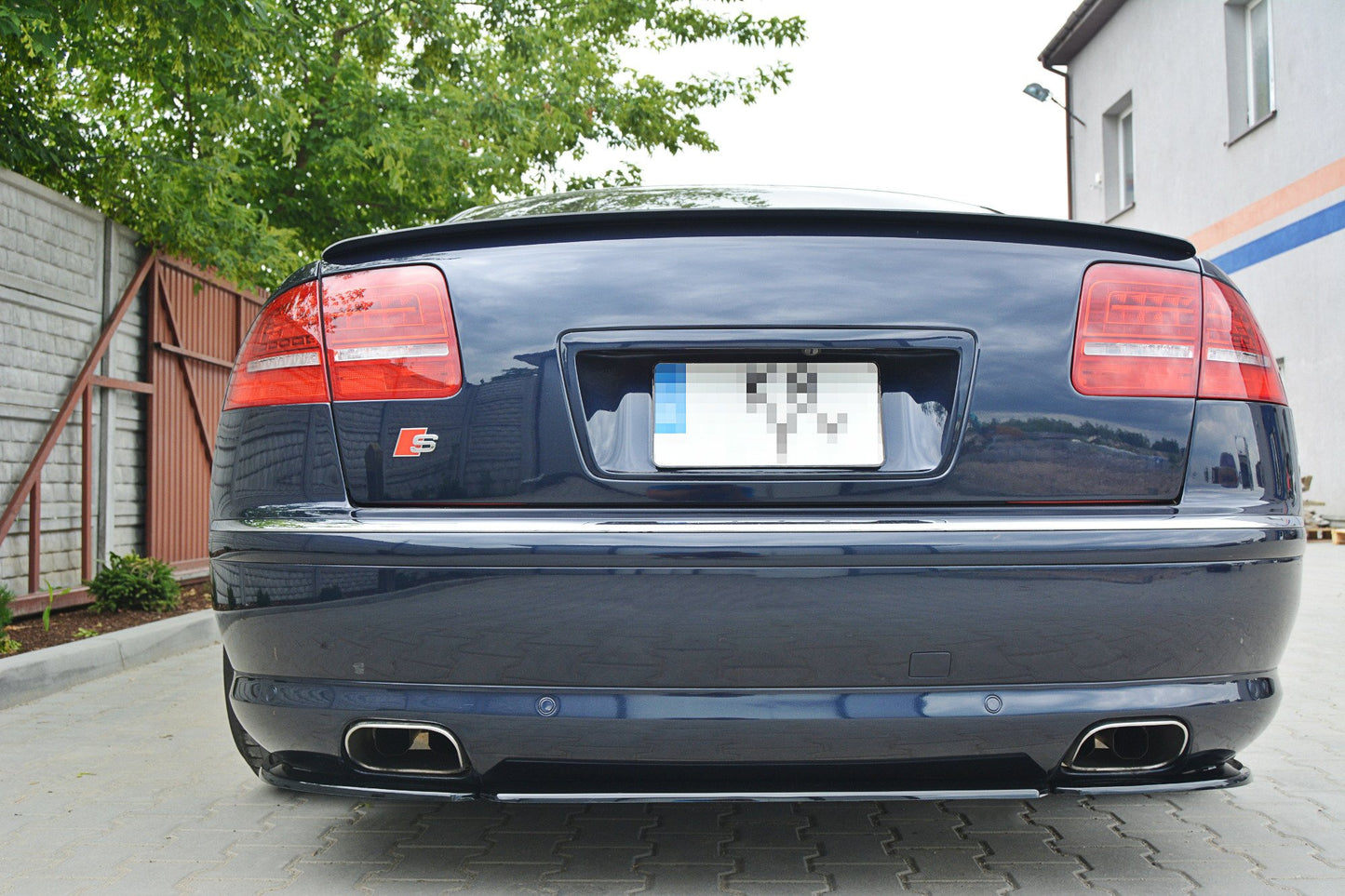 Rear Splitter Audi A8 W12 D3 