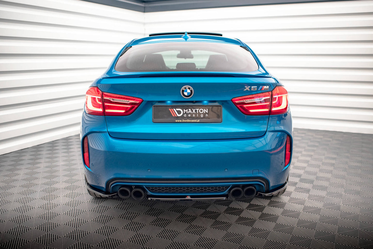 Rear Splitter for BMW X6 M F86