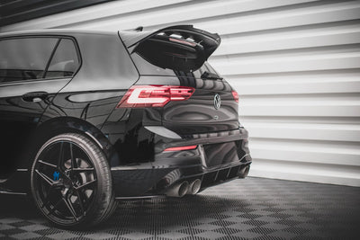 Golf R Mk8 Rear Rear Splitter for Volkswagen Golf R Hatchback Mk8 / Mk8 Facelift ...