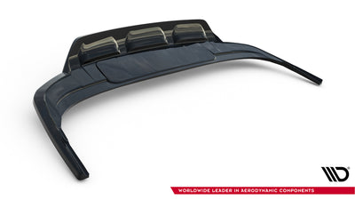 Rear Splitter (with vertical bars) Audi Q7 S-Line Mk2 Facelift