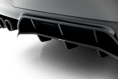Rear Splitter (with vertical bars) BMW M5 F90 / F90 Facelift