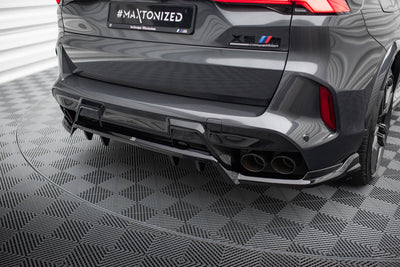 Rear Splitter (with vertical bars) BMW X5 M F95 / F95 Facelift 
