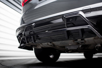 Rear Splitter (with vertical bars) BMW X5 M F95 / F95 Facelift 
