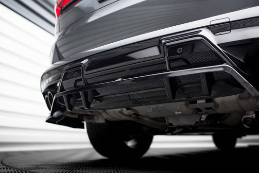 Rear Splitter (with vertical bars) BMW X5 M F95 / F95 Facelift 