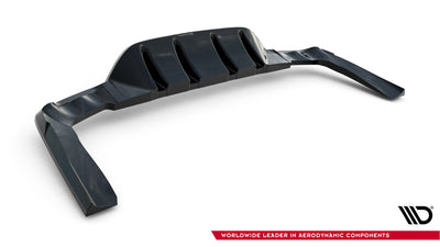 Rear Splitter (with vertical bars) Mercedes-AMG GLC 43 SUV X253 Facelift