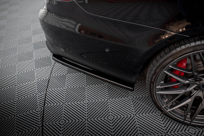 Rear Splitter (with vertical bars) Mercedes-Benz E63 AMG Sedan W212 Facelift