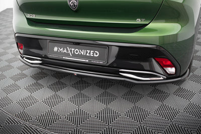 Rear Splitter (with vertical bars) Peugeot 308 GT Hatchback Mk3