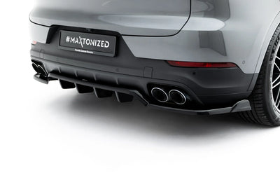 Rear Splitter (with vertical bars) Porsche Cayenne SUV / Coupe Mk3 Facelift
