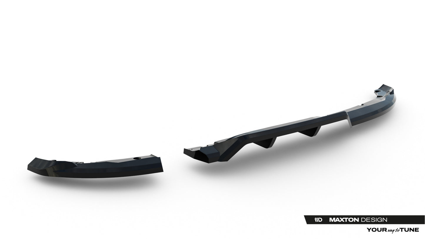 Rear Splitter (with vertical bars) Renault Clio Mk5 Facelift
