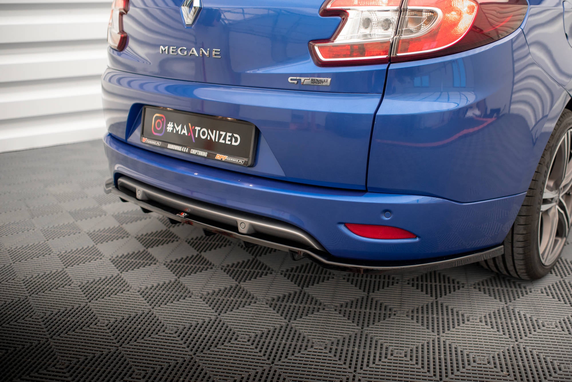 Splitter Tylny (Z Dyfuzorem) Renault Megane GT Line Grandtour Mk3 ...