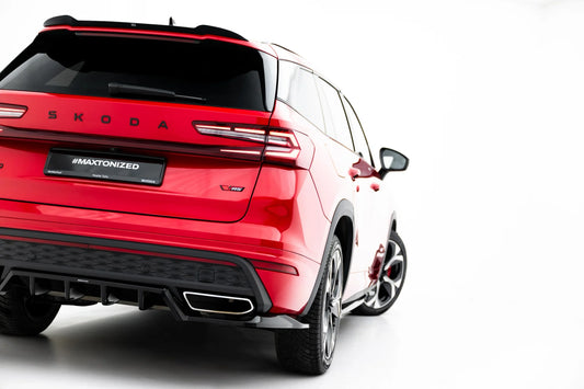 Rear Splitter (with vertical bars) Skoda Kodiaq RS Mk2