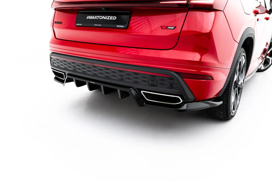 Rear Splitter (with vertical bars) Skoda Kodiaq RS Mk2