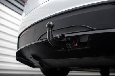 Rear Splitter (with vertical bars) Tesla Model X Mk1 Facelift