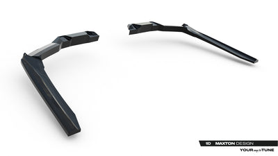 Rear Splitter (with vertical bars) V.2 BMW 5 / i5 M-Pack Sedan / Touring G60 / G61