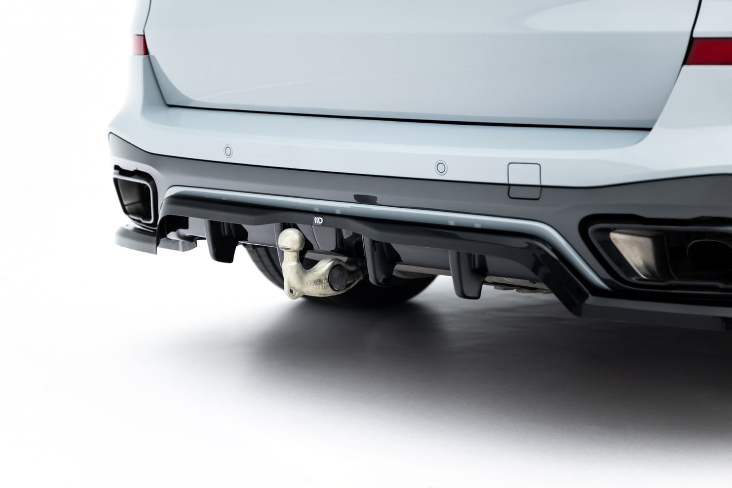 Rear Splitter (with vertical bars) V.2 BMW X5 M-Pack G05 Facelift