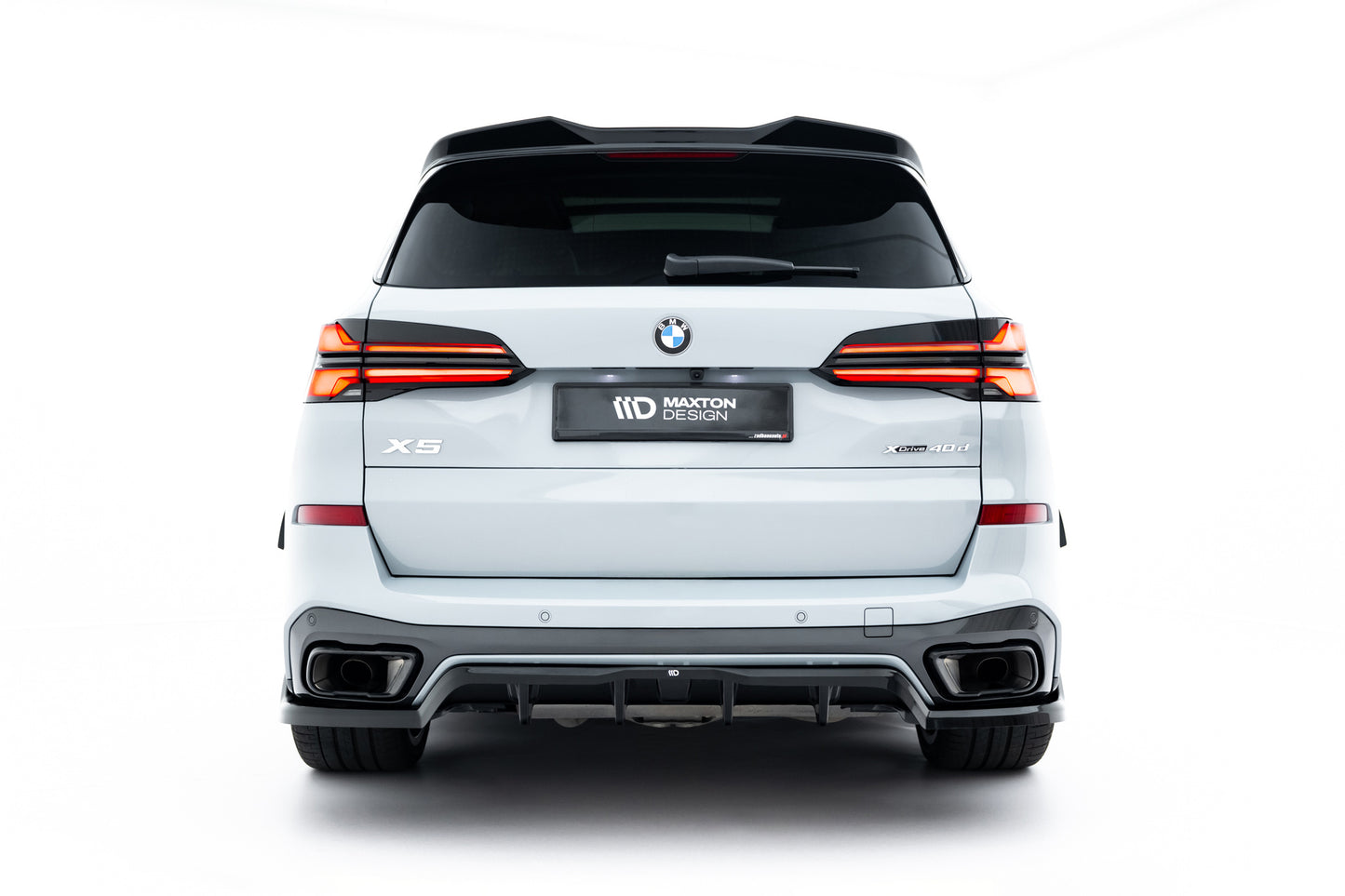 Rear Splitter (with vertical bars) V.2 BMW X5 M-Pack G05 Facelift