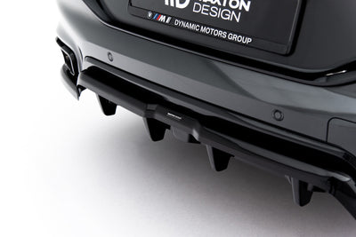 Rear Splitter (with vertical bars) V.2 BMW X6 M-Pack G06 Facelift