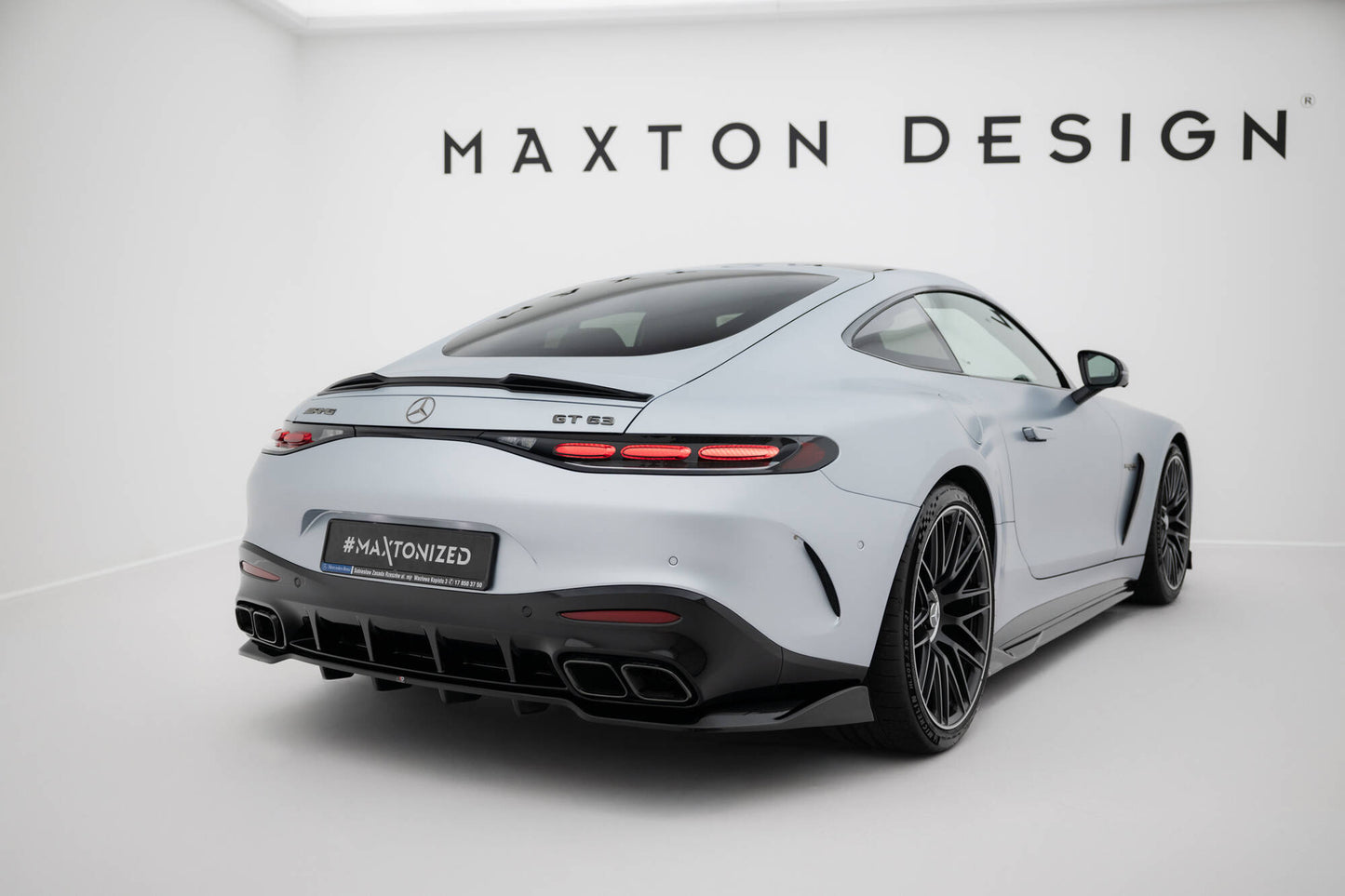 Rear Splitter (with vertical bars) V.2 Mercedes-AMG GT 63 / 55 / 63 S E Performance C192